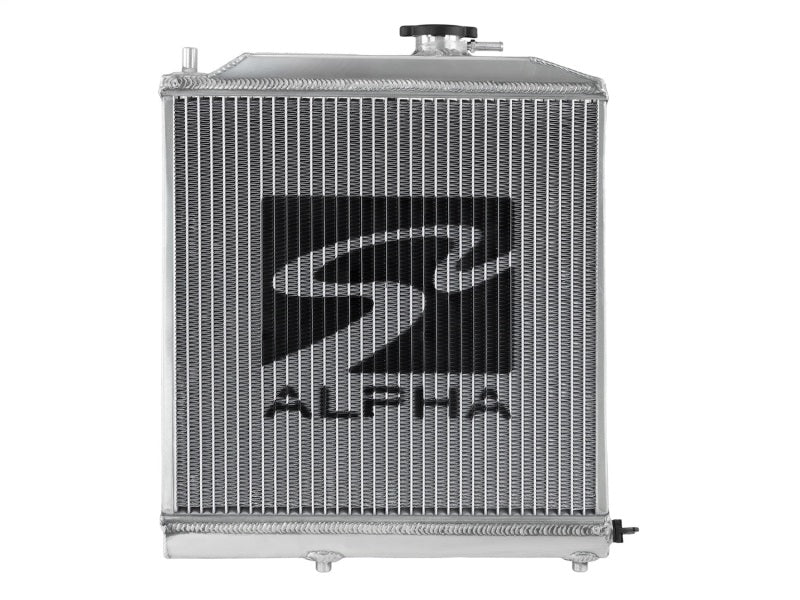 Skunk2 Alpha Series 88-91 Honda Civic/CRX Radiator (Half Size) (Dual ...