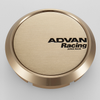 Advan 63mm Flat Centercap - Bronze Alumite - Mammoth Racing -