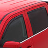 AVS 00-04 Dodge Dakota Crew Cab Ventvisor In-Channel Front & Rear Window Deflectors 4pc - Smoke - mammothracing