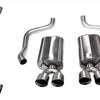 14108CB Corsa 2.5 Inch Cat-Back Sport Dual Exhaust w/ Polished 3.5 Inch Tips 09-13 Corvette 6.2L Stainless Steel Corsa Performance - mammothracing