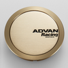 Advan 63mm Full Flat Centercap - Bronze Alumite - Mammoth Racing -